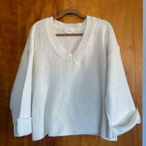 By Anthropologie Women Sweater Size S White